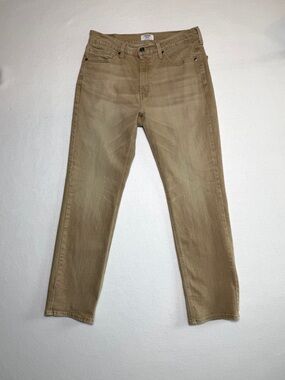 Levi's Men's Denizen 213 Straight Beige/Tan Actual Size 32 X 30 READ DESCRIPTION